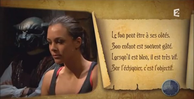 marine lorphelin enigme fort boyard