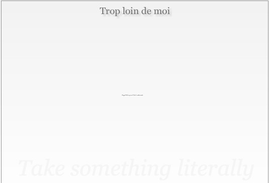 niveau-9-trop-loin-de-moi-take-something-literally-solution