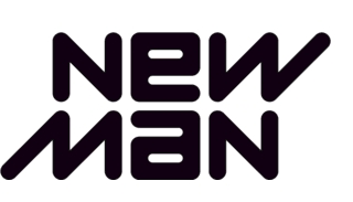 ambigramme logo new man