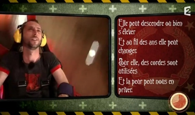 énoncé de l'énigme de Fort Boyard avec Arnaud Cosson