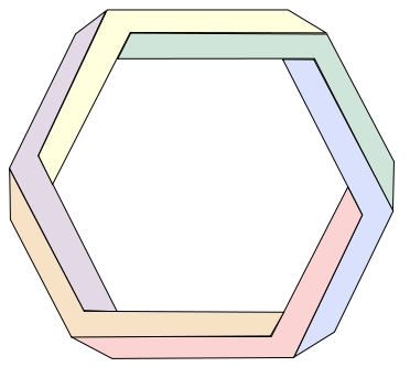 hexagone penrose