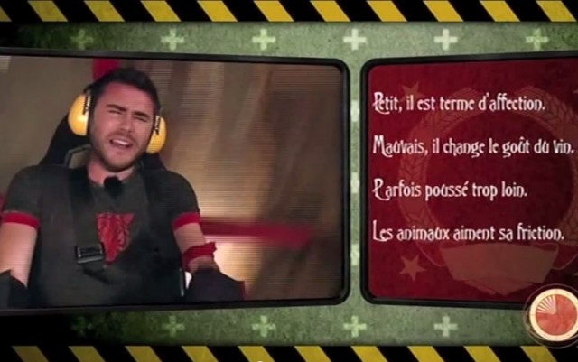 cyprien iov à Fort Boyard