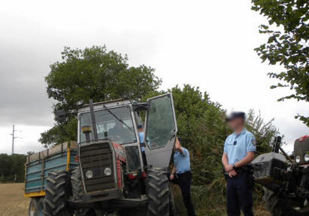 devinette gendarme tracteur