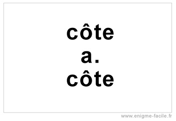 dingbat cote a cote