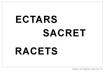 dingbat ectars sacret racets