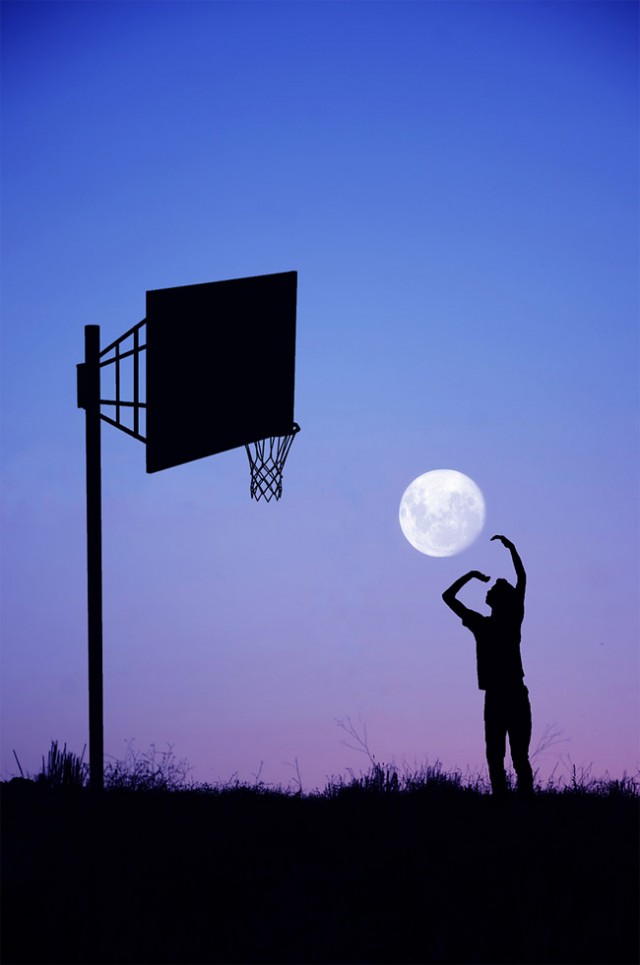Partie de basket (Adrian Limani)