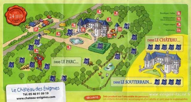 Plan du parcours