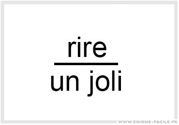 dingbat rire diviser par un joli