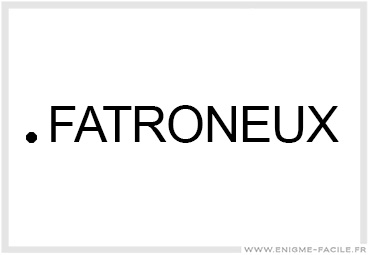 dingbat fatroneux