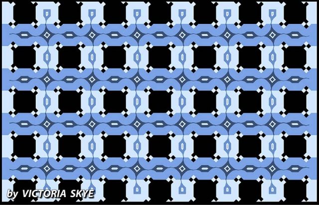 illusion d'optique, le mur de café