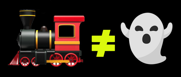 difference entre train et fantome